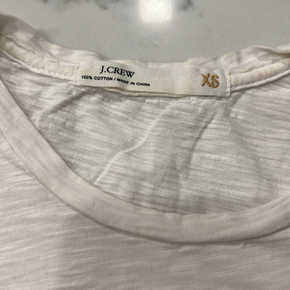 J. Crew Graphic Tissue Tee // Metallic Fish - Picture 3 of 4